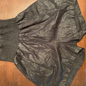 Black High Waisted Shorts Kiik Size 8